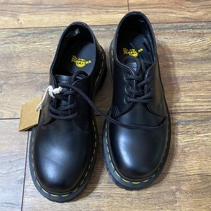 Dr. Martens 1461 Smooth Leather Platform Shoes